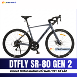  XE ĐẠP ĐUA DTFLY SR80 [GEN 2] CỐI NỔ LỚN, TAY ĐỀ LẮC, DÂY ÂM TAY LÁI 