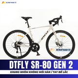  XE ĐẠP ĐUA DTFLY SR80 [GEN 2] CỐI NỔ LỚN, TAY ĐỀ LẮC, DÂY ÂM TAY LÁI 