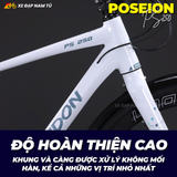  XE ĐẠP TOURING POSEIDON PS250, KHUNG NHÔM, CÀNG NHÔM, CỐI NỔ, PHANH DẦU, GROUP SHIMANO ALTUS 