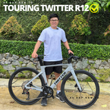  XE ĐẠP TOURING TWITTER R5, R10, R12 [2025] THIẾT KẾ NÂNG HẠ TAY LÁI THÔNG MINH 