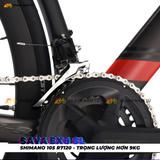  Xe Đạp Đua SAVA EX8 SL 2026 - Khung Nhôm Cao Cấp hơn 9kg, Group Shimano 105 R7120 Nhật Bản 