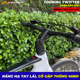  XE ĐẠP TOURING TWITTER R5, R10, R12 [2025] THIẾT KẾ NÂNG HẠ TAY LÁI THÔNG MINH 