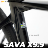  XE ĐẠP ĐUA SAVA X9.9 - FULL CARBON, SHIMANO 105 R7120 JAPAN 