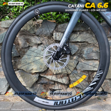  XE ĐẠP TOURING CATANI CA 6.6 - KHUNG ĐÚC NGUYÊN KHỐI, GROUP SHIMANO CLARIS, PHANH DẦU, CỐI NỔ LỚN 