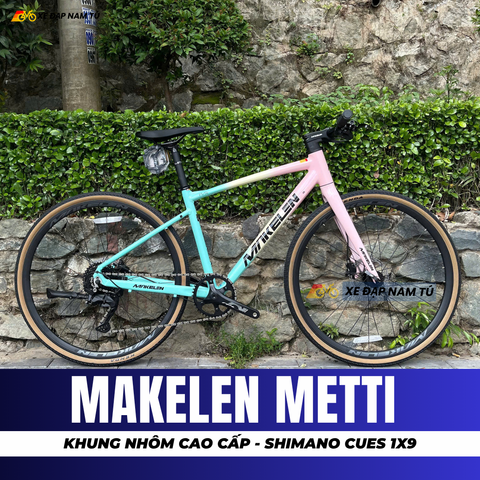  Xe Đạp Touring MAKELEN METTI 2026 - Shimano Cues 1x9, Cối Nổ Lớn, Phanh Dầu Thủy Lực 