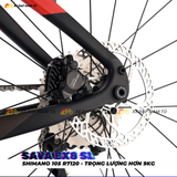  Xe Đạp Đua SAVA EX8 SL 2026 - Khung Nhôm Cao Cấp hơn 9kg, Group Shimano 105 R7120 Nhật Bản 