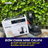  Bơm Chân Mini – Nhỏ Gọn, Dễ Mang Theo, Đồng Hồ Đo Áp Suất Tiện Lợi 