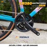  Xe Đạp Touring Matsuyama 2026, Khung Nhôm, Cối nổ Lớn, Group Shimano Nhật Bản 