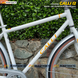  XE ĐẠP TOURING CALLI i2 - PHONG CÁCH CỔ ĐIỂN, CHUYỂN SỐ SHIMANO NHẬT BẢN 