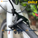  Xe Đạp Đua Twitter Smile Phanh C [2026], Khung Nhôm Siêu Nhẹ, Group Shimano Claris Nhật Bản 