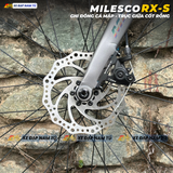  XE ĐẠP ĐUA MILESCO RX-S GHI ĐÔNG CÁ MẬP, TRỤC CỐT RỖNG, TAY ĐỀ LẮC 