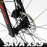  XE ĐẠP ĐUA SAVA X9.9 - FULL CARBON, SHIMANO 105 R7120 JAPAN 