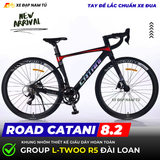  XE ĐẠP ĐUA CATANI 8.2 PHIÊN BẢN MỚI NHẤT 2025| KHUNG NHÔM, TAY ĐỀ LẮC, CỐI NỔ LỚN 