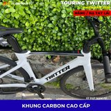  XE ĐẠP TOURING TWITTER R5, R10, R12 [2025] THIẾT KẾ NÂNG HẠ TAY LÁI THÔNG MINH 