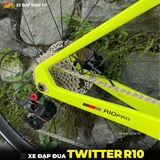  XE ĐẠP ĐUA TWITTER R10 PRO [2026] 6 MÓN CARBON, TAY LÁI CARBON 3K, PHANH DẦU THỦY LỰC 