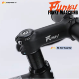  XE ĐẠP FIXEDGEAR FUNKY WAACKING, KHUNG NHÔM , MÂM 5 ĐAO XÉ GIÓ , TRỤC RỖNG 