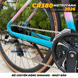  Xe Đạp Touring Matsuyama 2026, Khung Nhôm, Cối nổ Lớn, Group Shimano Nhật Bản 