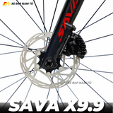  XE ĐẠP ĐUA SAVA X9.9 - FULL CARBON, SHIMANO 105 R7120 JAPAN 