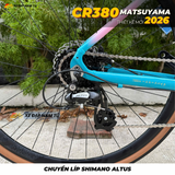  Xe Đạp Touring Matsuyama 2026, Khung Nhôm, Cối nổ Lớn, Group Shimano Nhật Bản 