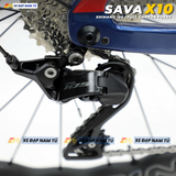  XE ĐẠP ĐUA SAVA X10 FULL CARBON, GROUPSET SHIMANO 105 R7120 