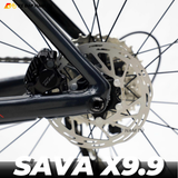  XE ĐẠP ĐUA SAVA X9.9 - FULL CARBON, SHIMANO 105 R7120 JAPAN 