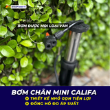  Bơm Chân Mini – Nhỏ Gọn, Dễ Mang Theo, Đồng Hồ Đo Áp Suất Tiện Lợi 