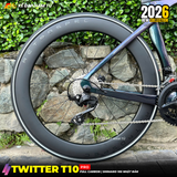  XE ĐẠP ĐUA TWITTER T10 PRO [2026] FULL CARBON, 2 MÓN SHIMANO 105 CAO CẤP, VÀNH CARBON 6CM 
