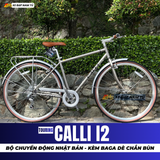 XE ĐẠP TOURING CALLI i2 - PHONG CÁCH CỔ ĐIỂN, CHUYỂN SỐ SHIMANO NHẬT BẢN 