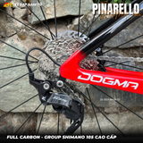  XE ĐẠP ĐUA PINARELLO DOGMA F2026 [LẮP RÁP] GROUP SHIMANO 105 JAPAN, VÀNH CARBON PRINCETON 