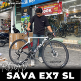  XE ĐẠP ĐUA SAVA EX7 SL - GROUP SHIMANO 105 R7120, PHANH DẦU THỦY LỰC 