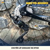  Xe Đạp Đua Nesto RHINO – Carbon Toray T800, Group Shimano 105 R7120, Phanh Dầu Thủy Lực 