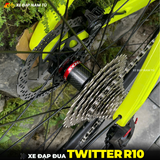  XE ĐẠP ĐUA TWITTER R10 PRO [2026] 6 MÓN CARBON, TAY LÁI CARBON 3K, PHANH DẦU THỦY LỰC 