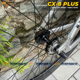  Xe đạp Fixgear MagicBros CX8 Plus - Mâm 3 đao trước 