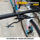  Xe Đạp Touring Matsuyama 2026, Khung Nhôm, Cối nổ Lớn, Group Shimano Nhật Bản 