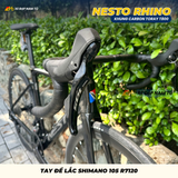  Xe Đạp Đua Nesto RHINO – Carbon Toray T800, Group Shimano 105 R7120, Phanh Dầu Thủy Lực 