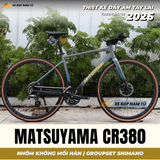  Xe Đạp Touring Matsuyama 2026, Khung Nhôm, Cối nổ Lớn, Group Shimano Nhật Bản 