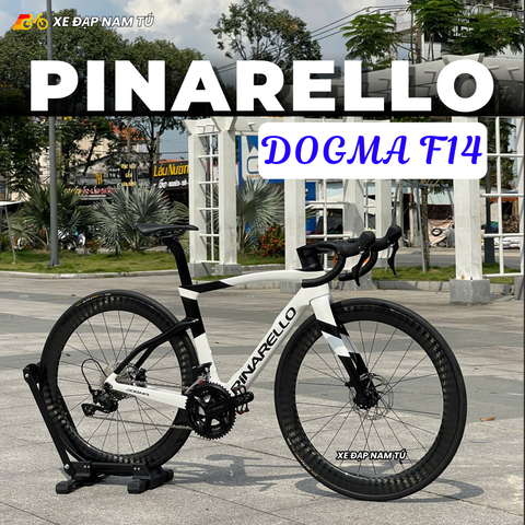  XE ĐẠP ĐUA PINARELLO DOGMA F14, GROUP SHIMANO 105 JAPAN, VÀNH CARBON 