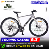  XE ĐẠP TOURING CATANI CA 8.3, CỐI NỔ ARC, PHANH DẦU THỦY LỰC SHIMANO MT200 