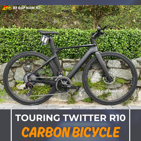  XE ĐẠP TOURING TWITTER R10, R5 KHÔNG TEM [2025] THIẾT KẾ NÂNG HẠ TAY LÁI THÔNG MINH 