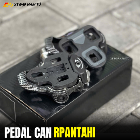  Pedal Can/Cá Rpantanhi cho xe đạp (full box) bạc đạn, Vân Carbon cao cấp 