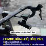  COMBO ĐÈN TRƯỚC, ĐỒNG HỒ ĐO TỐC ĐỘ KÈM PAD GẮN GHI ĐÔNG LIỀN 