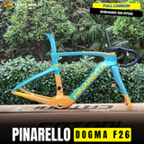  XE ĐẠP ĐUA PINARELLO DOGMA F26 - GROUP SHIMANO 105 JAPAN, VÀNH CARBON PRINCETON 