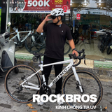  NÓN BẢO HIỂM XE ĐẠP ROCKBROS CAO CẤP, KÈM KÍNH CHỐNG UV 