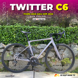  XE ĐAP ROAD TWITTER C6 - KHUNG NHÔM CAO CẤP 