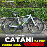  XE ĐẠP TOURING CATANI 2.1PRO, KHUNG NHÔM, BỘ CHUYỂN ĐỘNG SHIMANO 21 CẤP 