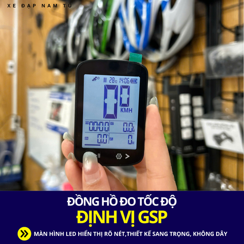  ĐỒNG HỒ ĐO TỐC ĐỘ KHÔNG DÂY (ĐỊNH VỊ GPS) BICYCLE COMPUTER 