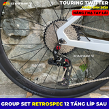  XE ĐẠP TOURING TWITTER R5, R10, R12 [2025] THIẾT KẾ NÂNG HẠ TAY LÁI THÔNG MINH 