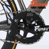  XE ĐẠP FIXEDGEAR FUNKY PUNKING, KHUNG NHÔM, VÀNH NHÔM 60MM 