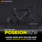  XE ĐẠP ĐUA POSEIDON PS750, TAY LÁI LIỀN, GROUP SHIMANO, KHUNG NHÔM ĐÚC, CỐI NỔ LỚN 