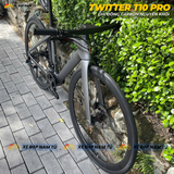  XE ĐẠP TWITTER T10 PRO RS HYBRID [2026] TAY LÁI CARBON NGUYÊN KHỐI, PHANH DẦU THỦY LỰC RETROSPEC 